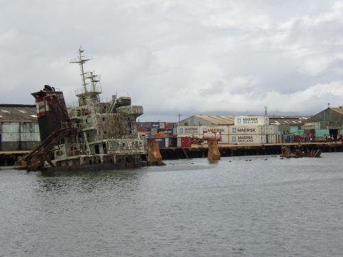 Obviously this vessel did not have an InserveMS survey. Monrovia 2007!