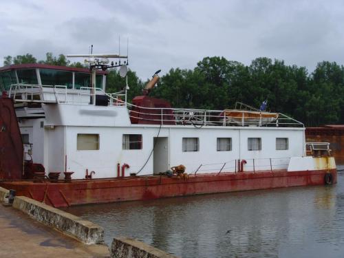 Survey of an accommodation barge, West Africa.