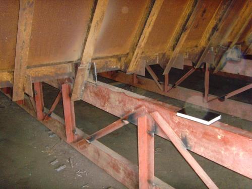 Repair yard inspection in Sierra Leone, 2008