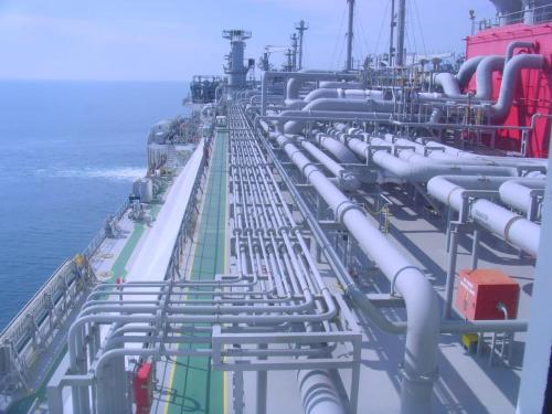 LNG carrier surveyed in 2023 in Europe